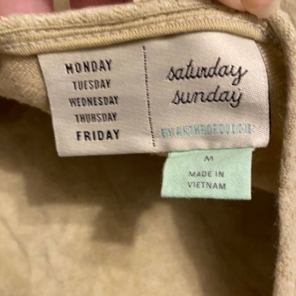 Anthropologie Saturday Sunday Rhea Boat-Neck Soft Plush Ruched Top Size M - Picture 10 of 15